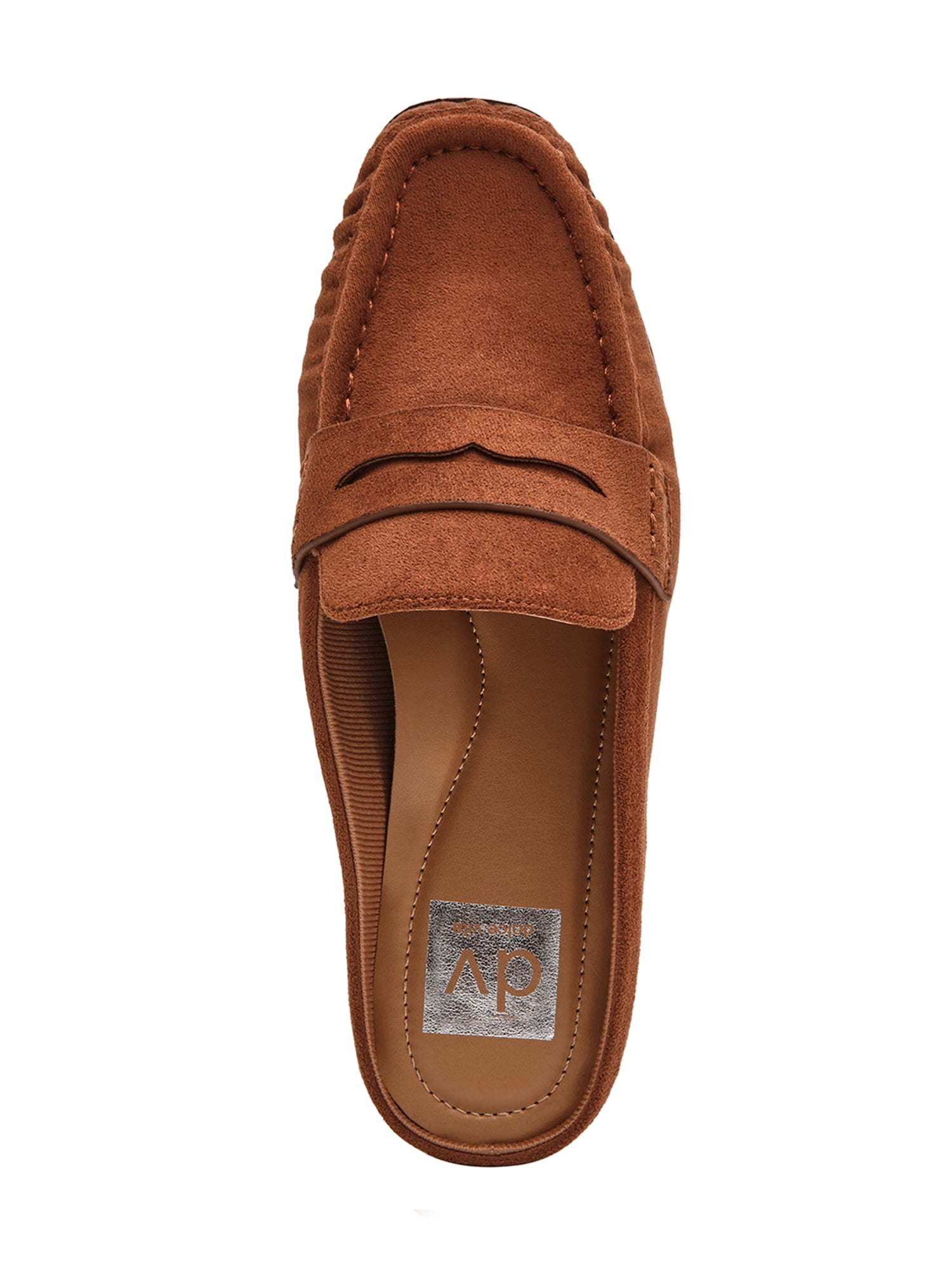 DV Dolce Vita Women's Messner Slide On Pleated Loafer Mule