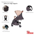thumbnail image 3 of Carriola Para Viaje Easy Go Beige, 3 of 4