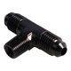 thumbnail image 2 of AN3 macho a 1/8 pulgadas NPT negro en T accesorio Premium 45 mm, 2 of 5