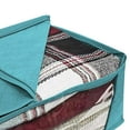 thumbnail image 4 of Organizador portátil no tejido para el hogar, ahorrador de espacio, organizador de ropa, edredón, manta, bolsa de almacenamiento, organizador de caja, 4 of 7