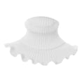 thumbnail image 3 of Jersey con pechera de invierno para mujer, bufanda cálida para el cuello, buen uso en interiores y exteriores para días fríos, cómodo, a la moda, Blanco Sunnimix bufanda de invierno, 3 of 7
