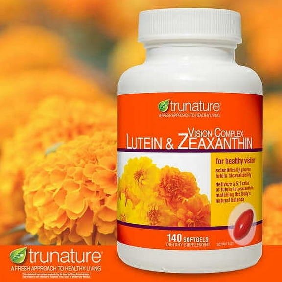 trunature Vision Complex Lutein & Zeaxanthin, 140 Softgels