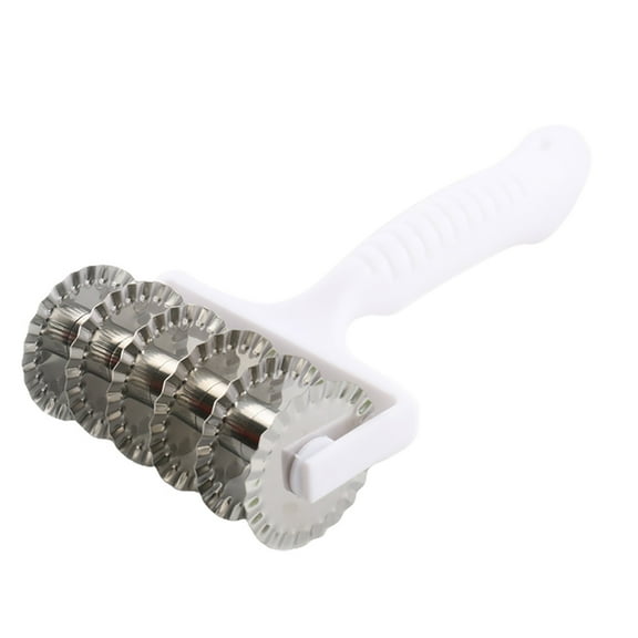 Rolling Dough Cutter Reusable Easy Use Stainless Steel Pie Noodle Bread Slicer for Kitchen