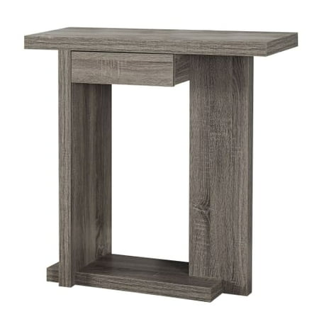 Monarch Accent Table 32u0022L / Dark Taupe Hall Console