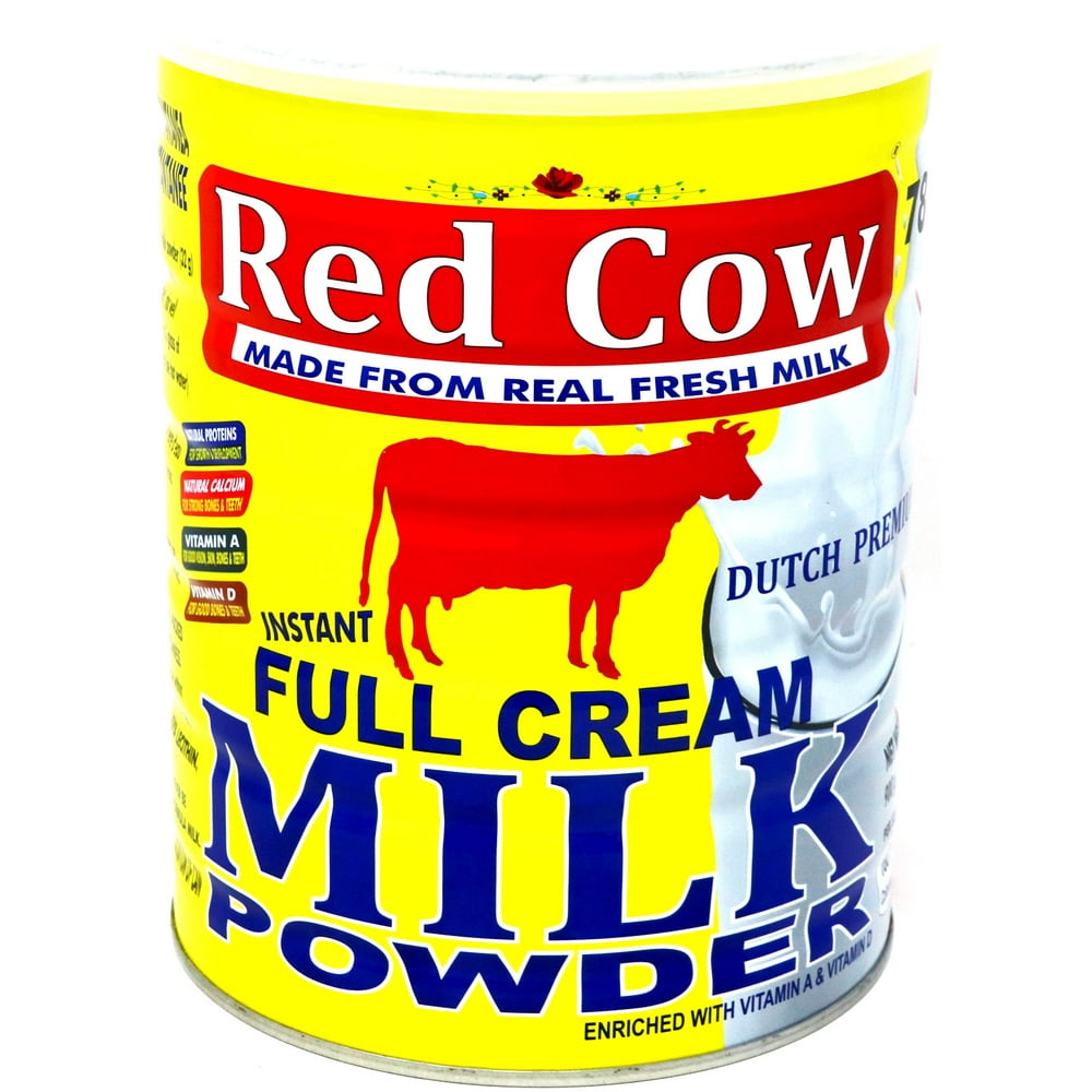Red Cow Milk Powder 900g (2lb), Full Cream Milk Powder, Made from Fresh Milk, Product of