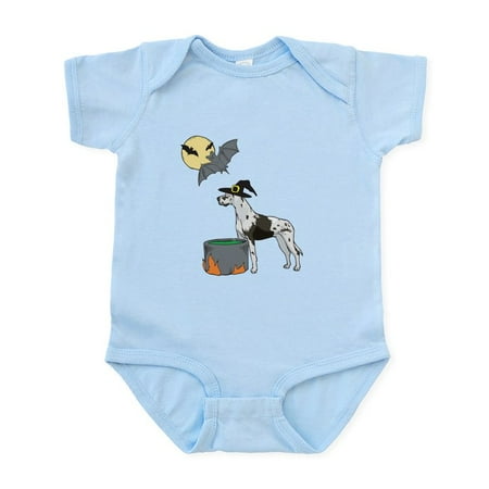 

CafePress - Great Dane Witch Halloween Infant Bodysuit - Baby Light Bodysuit Size Newborn - 24 Months