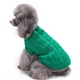 thumbnail image 3 of Suéter tejido para mascotas Ropa de abrigo para perros de invierno Suéter sólido para perros, 3 of 6