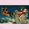 thumbnail image 2 of CafePress - Vintage Santa Sleigh Body Suit - Long Sleeve Cotton Baby Bodysuit, 2 of 4