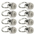 thumbnail image 4 of Round Head Rivets, Exquisite Workmanship High Gloss 200 Sets Strong Durable Leather Rivets  For Shoes Silver, 4 of 8