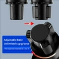 thumbnail image 5 of Car Cup holder Expander&Tray for Compatible with Yeti 20/26/30 oz, Hydro Flasks 32/40 oz, Nalgenes 30/32/38/48 oz, Camelbak 32/40 oz, Large Bottles in 3.4''-3.7'' Diameter, 5 of 7