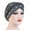 Gray, variant on Herrnalise Women Beading India Hat Muslim Ruffle Chemo Beanie Turban Wrap Cap
