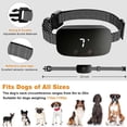 thumbnail image 2 of Bark Collar for Dogs Rechargeable Anti Barking Training Collar Adjustable Sensitivity-Black, 2 of 6