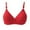 Red Everyday bra for women, variant on ATOYSOY Everyday Bra Wireless Nursing Seamless Breathable Push Up Underwear Workout Thin Lightweight Girls Teens Solid Color Smoothing Comfort Bra Beige