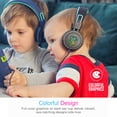 thumbnail image 5 of MEE audio KidJamz Wired Headphones w/ 3.5mm Plug, Safe Listening Kids Headset for School (Black), 5 of 10