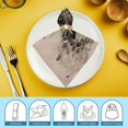 thumbnail image 6 of Nawy Polyester Cloth Napkins for Farmhouse Party Dining Table Decor 6 PCS, 6 of 7