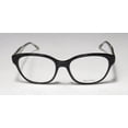 thumbnail image 3 of NEW VERA WANG LUXE GEORGINE WOMENS/LADIES OVERSIZED FULL-RIM BLACK FRAME DEMO LENSES 51-17-140 EYEGLASSES/EYEGLASS FRAME, 3 of 9