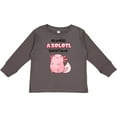 thumbnail image 3 of Inktastic Always Axolotl Questions Cute Curious Axolotl Boys or Girls Long Sleeve Toddler T-Shirt, 3 of 5