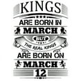 thumbnail image 2 of CafePress - Real Kings Are Born On March 12 Mugs - 11 oz Ceramic Mug - Novelty Coffee Tea Cup, 2 of 4