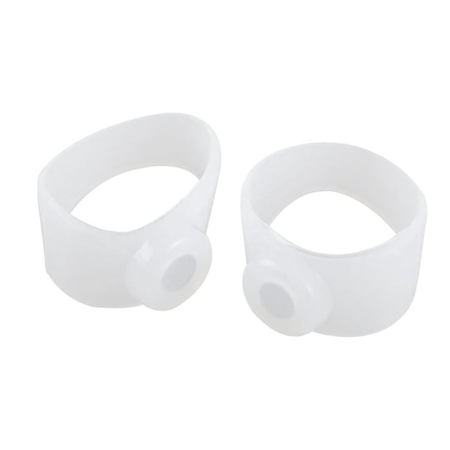 Vogacara Anillos magnéticos del dedo del pie del masaje del pie del silicón seguros y confiables para el amplio de la relajación fácil Cuidado de los pies