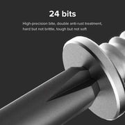 Xiaomi Mi MIJIA Precision Screwdriver Set – 24-in-1 Magnetic Bit Kit, Mini Electronics Repair Toolkit with Portable Case (CR-V Steel, Anti-Slip Grip)