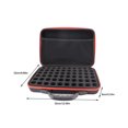 thumbnail image 3 of Kearding Almacenamiento esencial de aceite 60 caja de caja botella organizador con cremallera bolsa bolso contenedor de recogida accesorios a Almacenamiento y organización del hogar Azul, 3 of 6