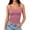 Pink, variant on LIZUOJUN Under $8 Women Tank Tops Built-in Bra Racerback Slim-Fit Camisole Sleeveless Casual Shirts Trendy Workout Tops Versatile Layering Daily Wear, Black, Camisole, L