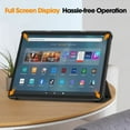 thumbnail image 4 of Fancing for Amazon Kindle Fire Max 11 Case (13th Generation, 2023 Release) 11" - Slim Folding Stand Cover Case for Fire 11 Tablet with Auto Wake/Sleep (Black), 4 of 7