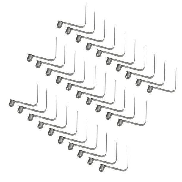 Clips de Presión de Resorte Zulema Clips de Poste de Tienda Acero Inoxidable 30 Piezas