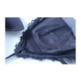 thumbnail image 6 of Lace Push-up Bra Women Lightly Lined Bra Feature V-Neck Balconette Bra Style W-779 Navy S, 6 of 6