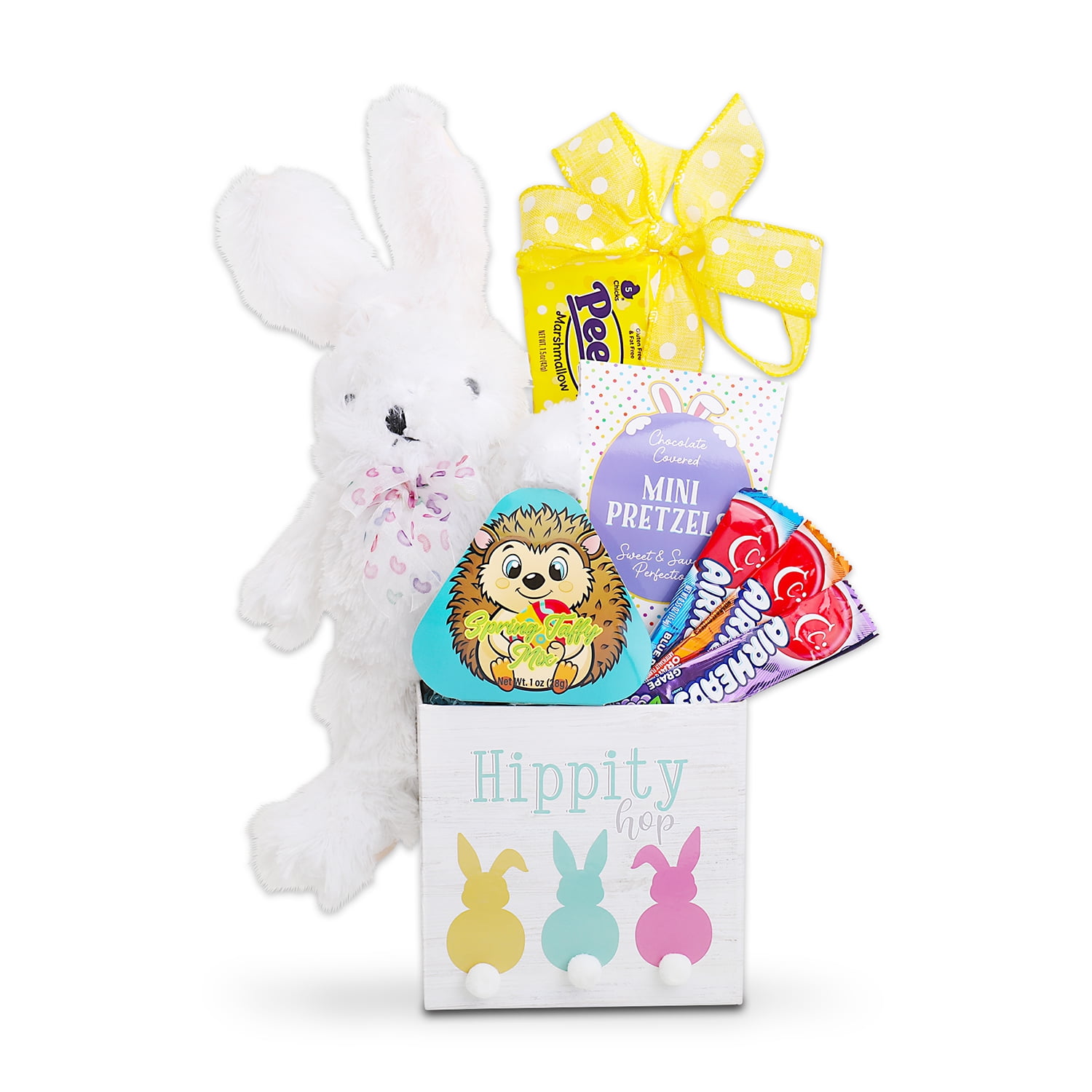 Alder Creek Gift Baskets Hippity Hop Easter Box (6 Items)
