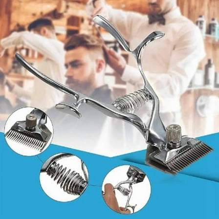 Professional Manual Hair Clipper Pet Grooming Scissors Clippers Mute Barber Tool for Home, Pet Grooming 1PCS Metal As Shown,1x Hair clippers