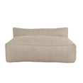 thumbnail image 4 of Puff doble Solen con taburete Beige Kessa Muebles, 4 of 5