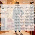 thumbnail image 3 of Family Matching Christmas Onesie Pajama, Hooded Full Zip Long Sleeve Jumpsuit, Allover Colorful Christmas Tree Print, Pajama for Women Men, 3 of 7