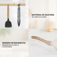 thumbnail image 4 of Juego de 5 piezas Sartenes y Crepera Granito Antiadherente – Libre de PFOS/PFOA, Apto Todo Tipo de Estufas, Blanco, 4 of 7