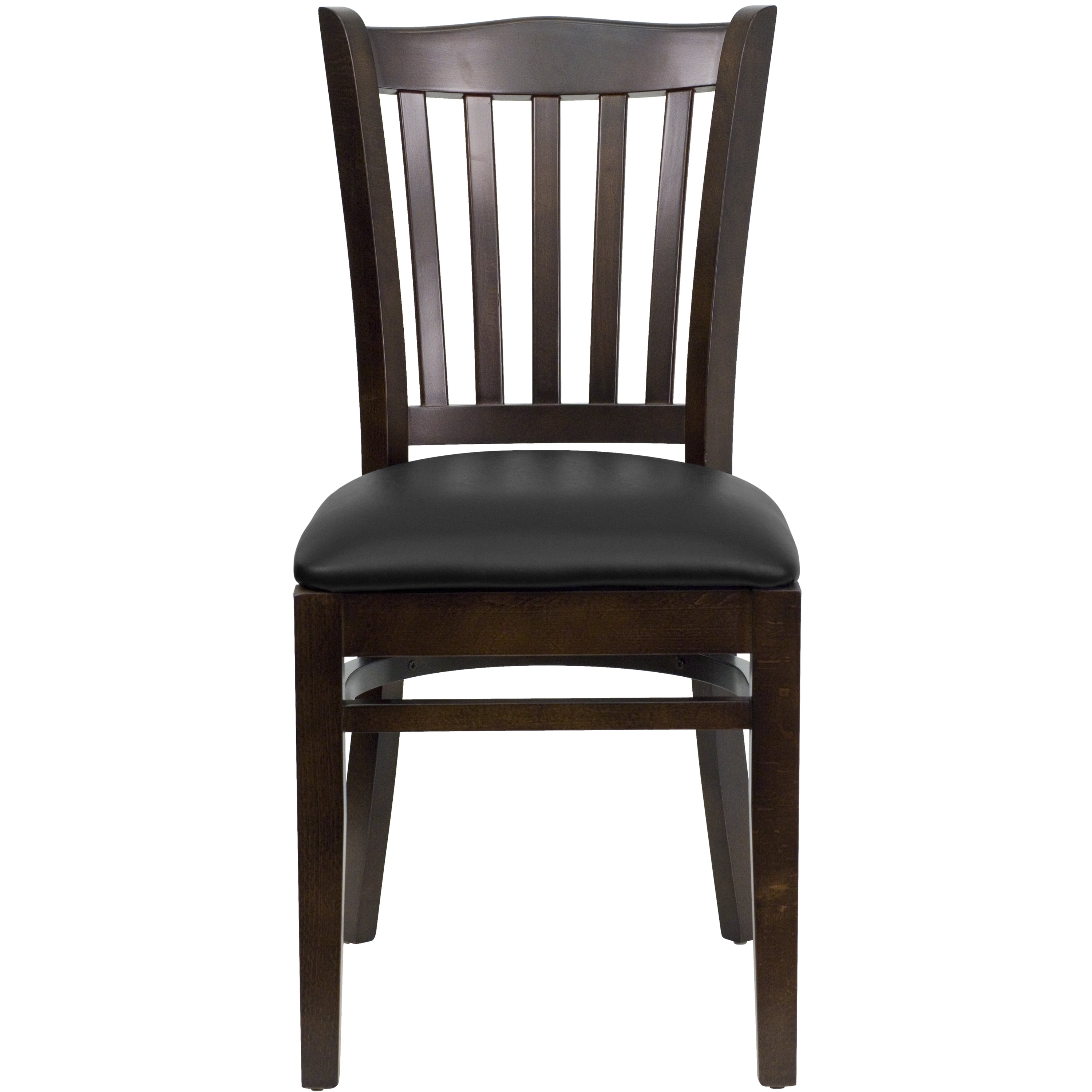 vertical slat back chair