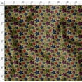 thumbnail image 4 of Soimoi Poly Georgette Fabric Leaves & Floral Artistic Print Fabric by Yard 42 Inch Wide, 4 of 5