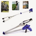 thumbnail image 2 of OUSITAID Folding Pick Up Reaching Tool  Easy Reach Grab Grabber Stick Extend Reacher  Foldable Long Trash Clamps, 2 of 9