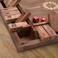 thumbnail image 6 of Sterling Games 12" Shut The Box Game for 4 Players with Nautical Themed Wooden Game Board, 6 of 6