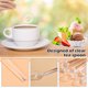 thumbnail image 4 of Juego de 6 cucharillas de té de cristal con mango largo, ideales para remover café y otras tareas de cocina., 4 of 7