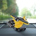 thumbnail image 5 of CQCYD Solar Powered Rotating Airplane Dashboard Ornament, Sunlight Activated Car Decoration Model, No Battery Required, Unique Auto Interior Accessory for Cars Trucks and Office Desk Display, 5 of 8
