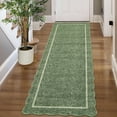 thumbnail image 2 of Scalloped Edge Area Rug – Non-Slip, Machine Washable Low Pile Indoor Carpet, Modern Farmhouse Floor Mat for Living Room, Bedroom, Nursery, Dining Room, Office, 2 of 12