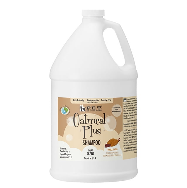 Dog Oatmeal Vanilla Almond Plus Shampoo 1 gal (3.78 L) P.E.T