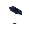 thumbnail image 5 of Leumius 9FT Outdoor Patio Umbrella,Outdoor Table Umbrella with 6 Sturdy Ribs, Push Button Tilt and Crank,Yard Umbrella, Market Umbrella for Deck, Backyard, Pool (Base Not Included),Navy Blue, 5 of 10