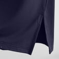 thumbnail image 6 of NoxwB Men's Crewneck Night Shirts for Sleep Raglan Sleeve Sleepwear Home Loungewear Big and Tall Pajamas Long Pullover Shirts Navy 2XL, 6 of 8