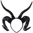 thumbnail image 1 of Diadema gótica de cuerno de oveja y antílope, Animal del bosque, exposición de Aries, disfraz de lujo, cuernos, accesorios para fotos de animales, accesorio para el cabello, 1 of 5