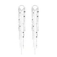 thumbnail image 1 of maskred Boucles d'Oreilles en Argent et Argent Sterling Style Léger pour Impression Durable Occasions Variées, 1 of 1