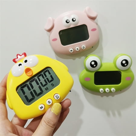 

Electronic Timer Refrigerator Magnet Reminder Magnetic Stickers Kitchen Baking Magnetic Household Powerful Functions