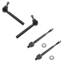 TRQ Front Tie Rod Set Fits Select 2003-2004 Nissan Murano