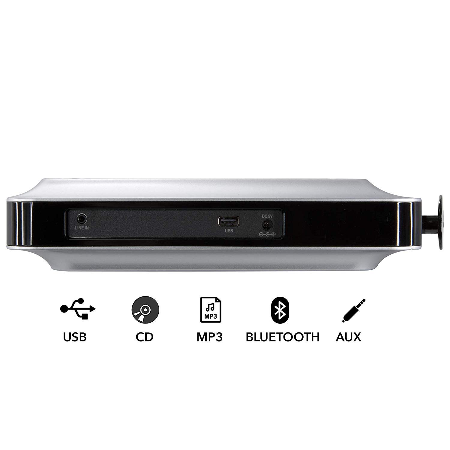 iLive IKBC384SMP3U Bluetooth Under Cabinet CD & MP3 Music System - USB & Aux-Input - image 2 of 6
