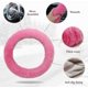 thumbnail image 2 of Fluffy Steering Wheel Covers, Soft Furry Car Anti-skid Plush Steering Wheel Cover Warm Wool Universal 36-39cm Winter Car Decoration For Women, 2 of 4